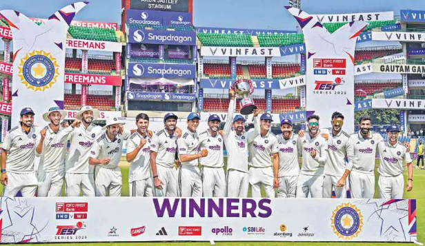 Senani (senani.net): Victory is complete.. India clean sweeps the series against the Windies Senani (senani.net): Victory is complete.. India clean sweeps the series against the Windies